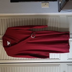 Liz Claiborne red sweater dress